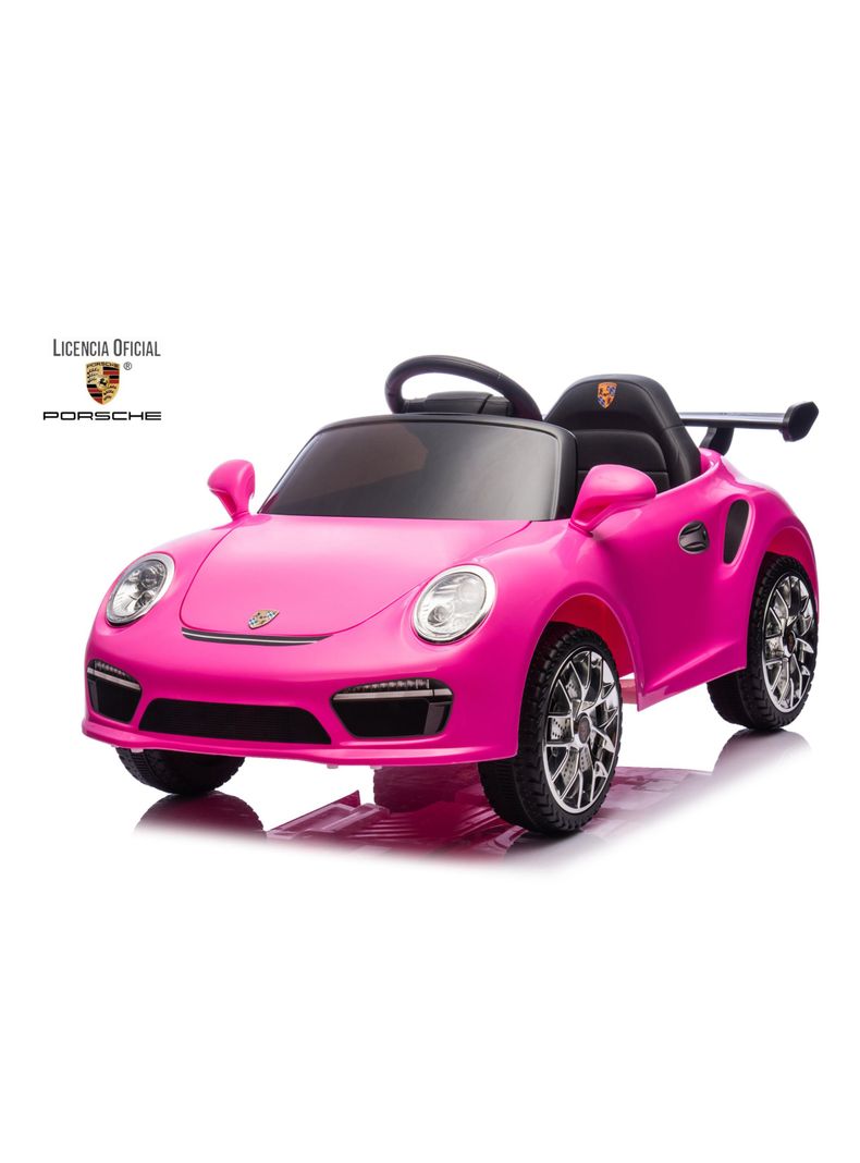 Auto a Batería Porsche 911 RUF CTR3 12v 2 Motores Rosado