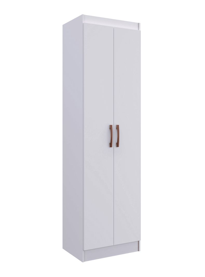 Clóset Multiuso 2 Puertas 4 Repisas Blanco 183x52x36 cm