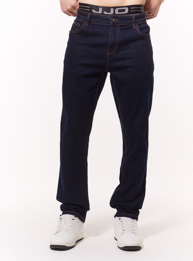 Jeans Básico Tono Oscuro Slim Fit