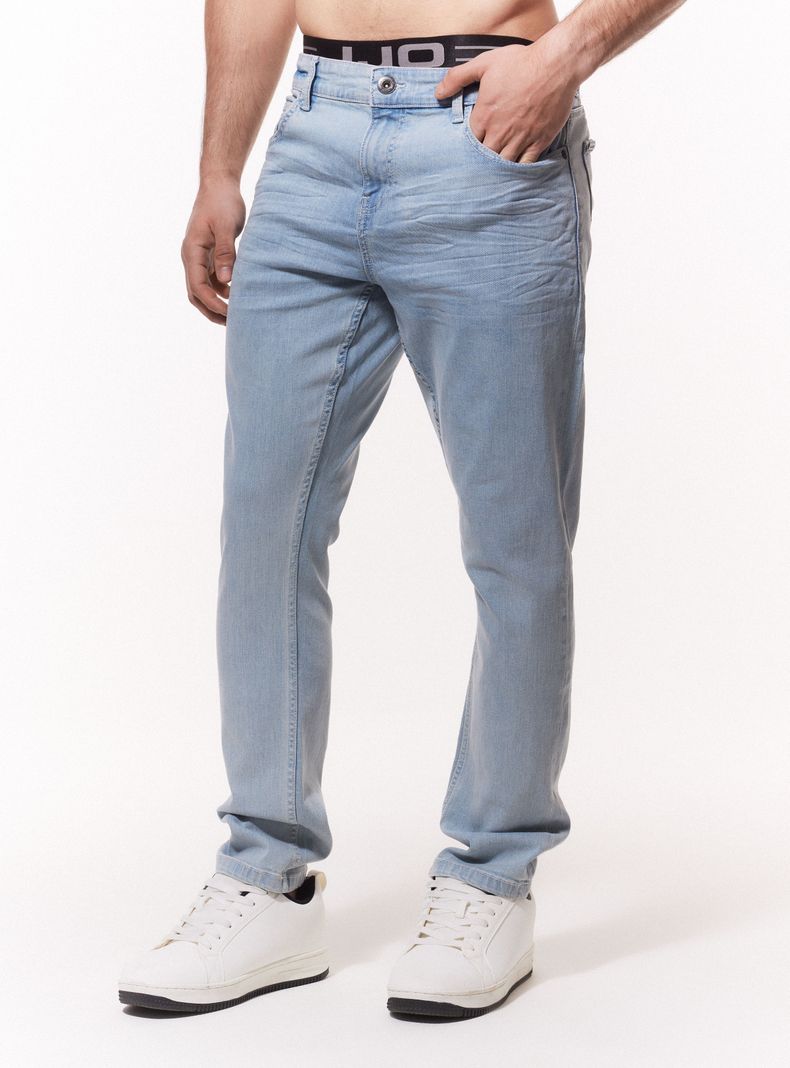 Jeans Básico Color Claro Skinny Fit