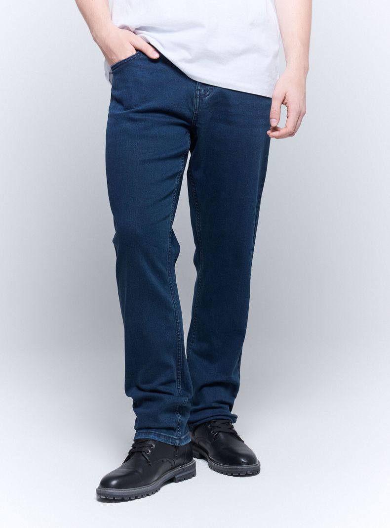 Jeans Slim 1 Azul Oscuro