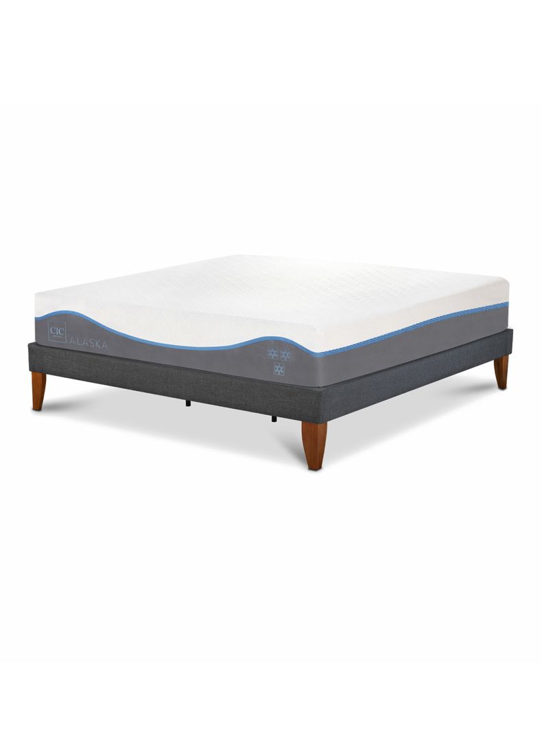 Cama Europea Box Alaska King Base Normal