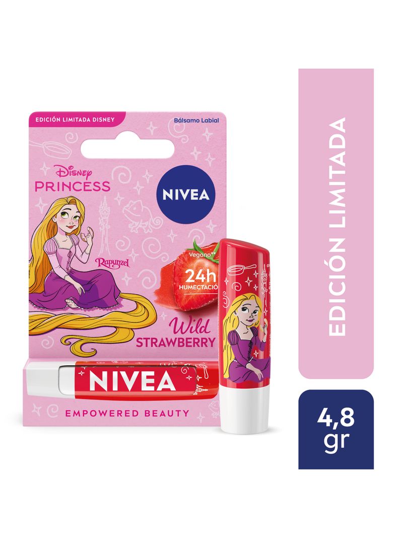 NIVEA Bálsamo Labial Edición Limitada Disney Rapunzel