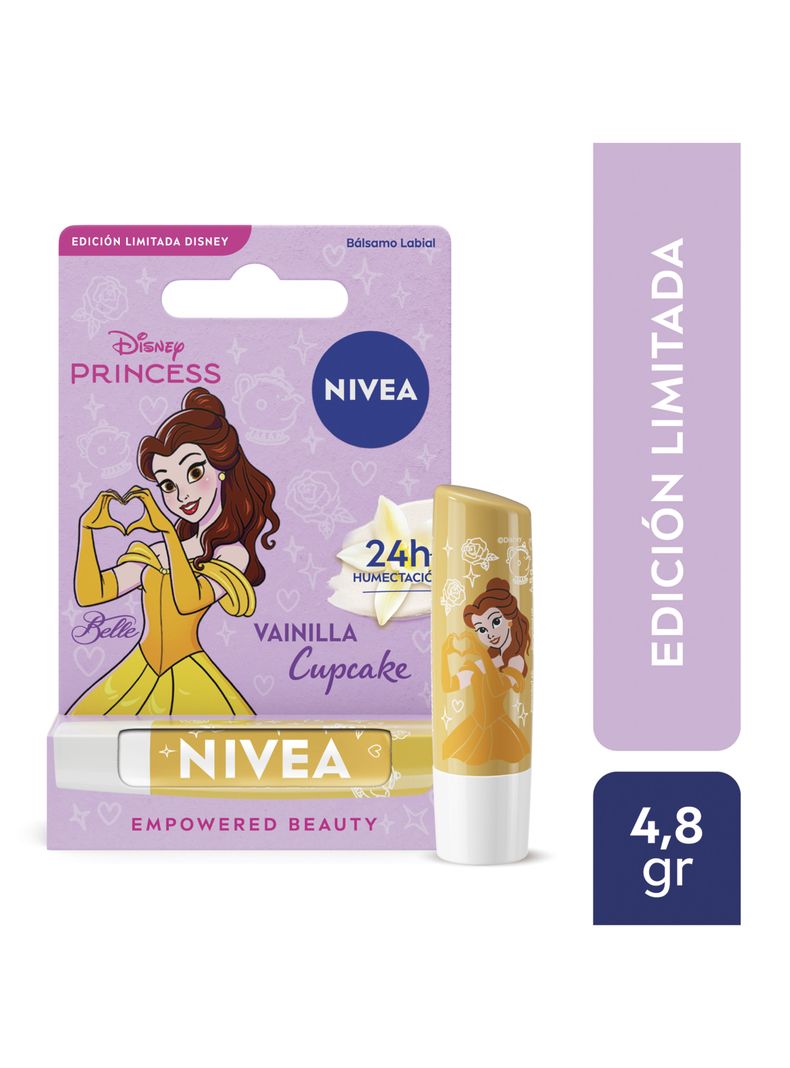 NIVEA Bálsamo Labial Edición Limitada Disney Bella