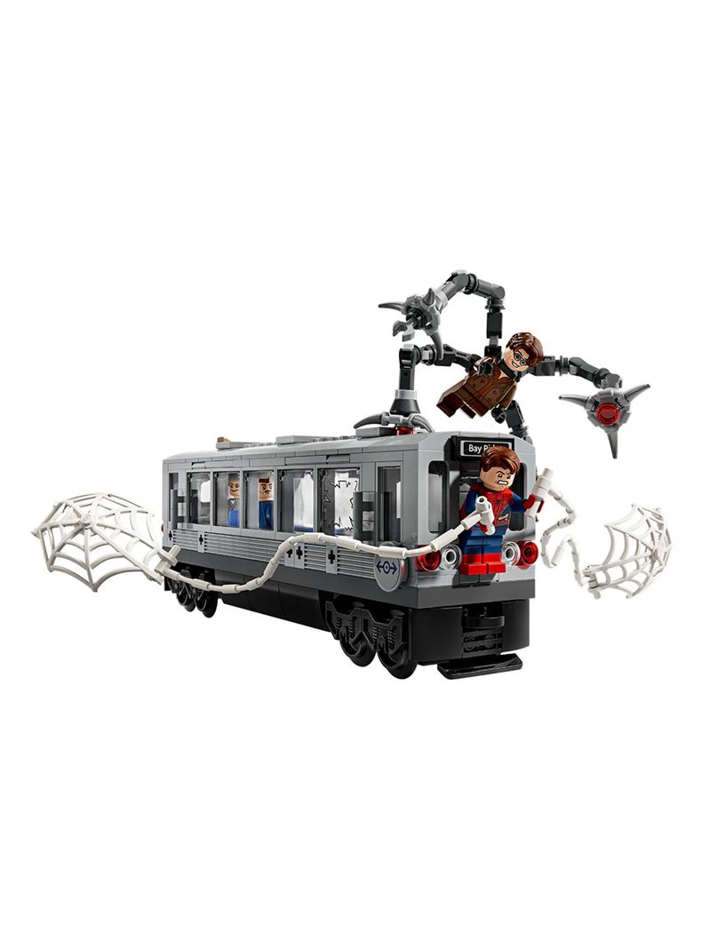Lego Spider-Man Vs Doc Ock: Escena del Tren Subterráneo Lego