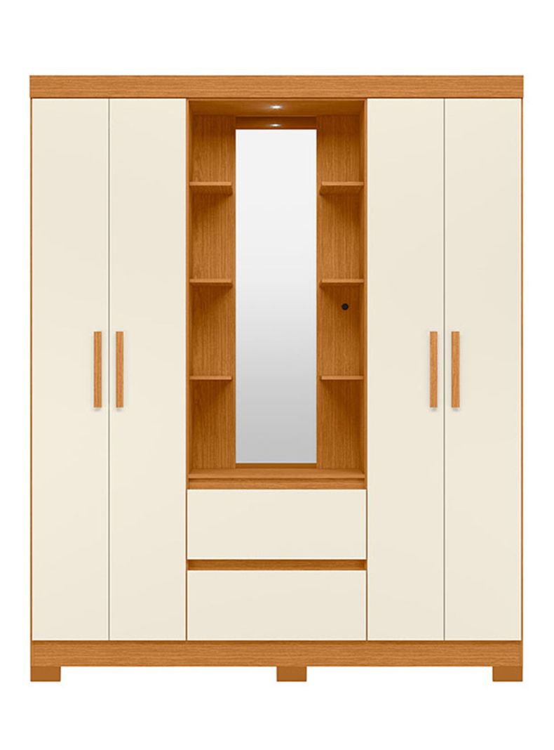 Clóset Olímpia 4 Puertas con 2 Cajones
