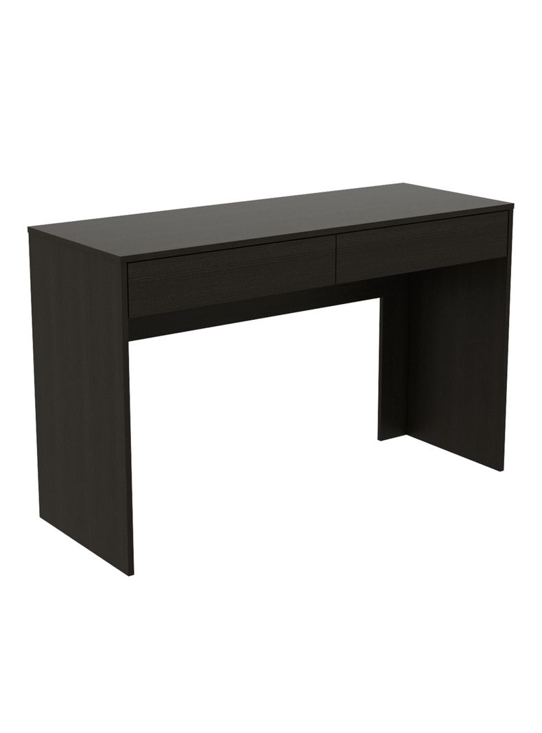 Escritorio 1 Cajon Acre Wengue 75x120.2x45 cm Negro