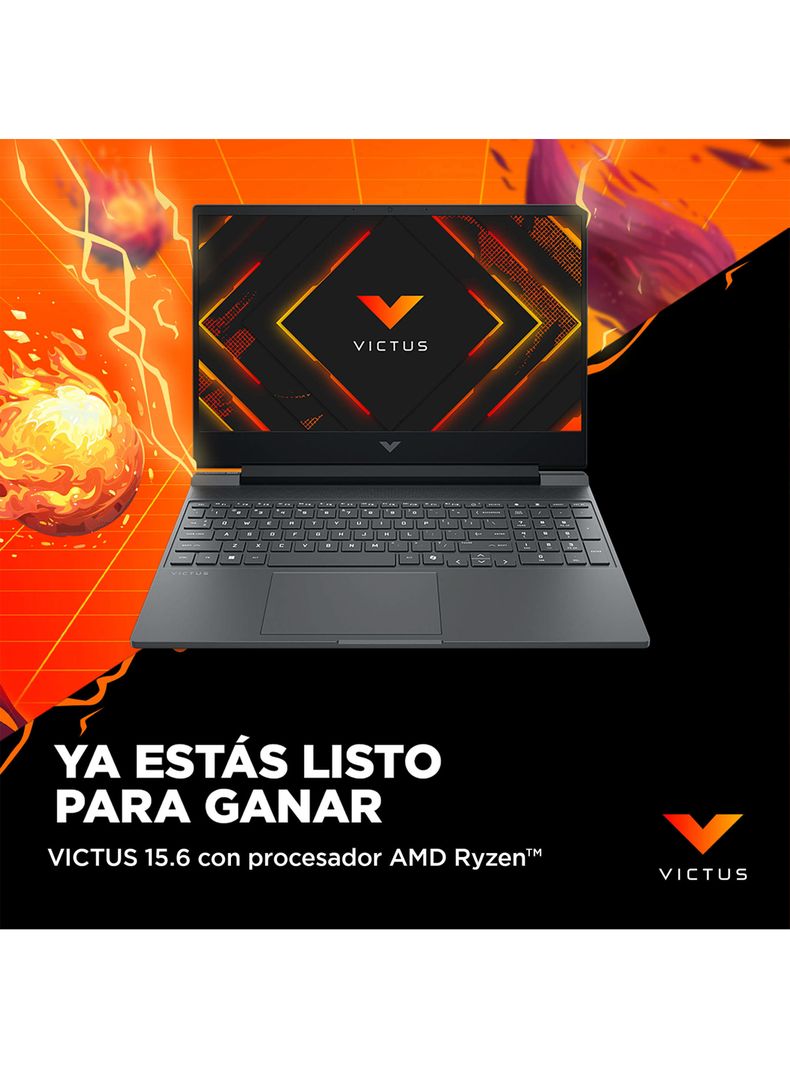 Notebook Gamer Victus 15-fb3015la AMD Ryzen 5 16GB RAM 1TB SSD
