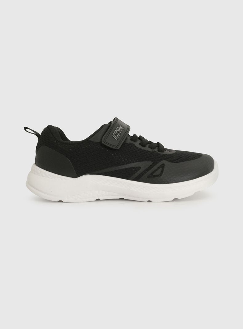 Zapatilla Urbana Blak Sport Velcro Elástico Niños T.34-T.38