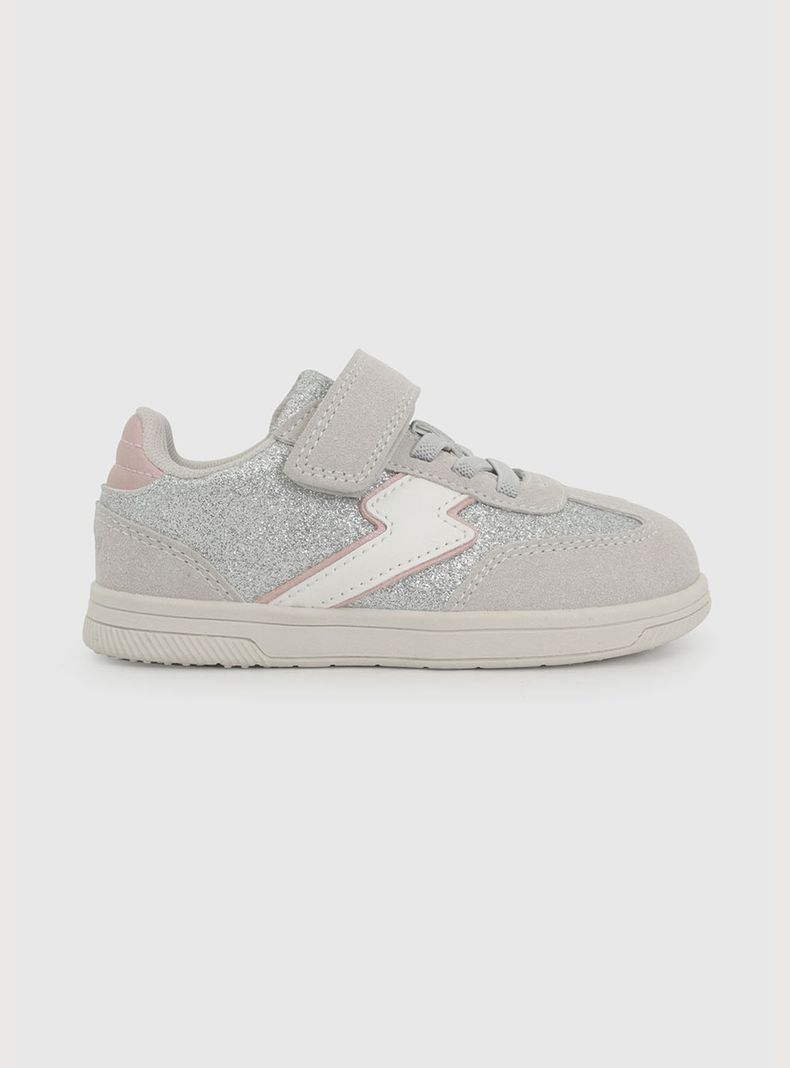 Zapatilla Urbana Disney Glitter y Velcro Niña T.21 a T.27