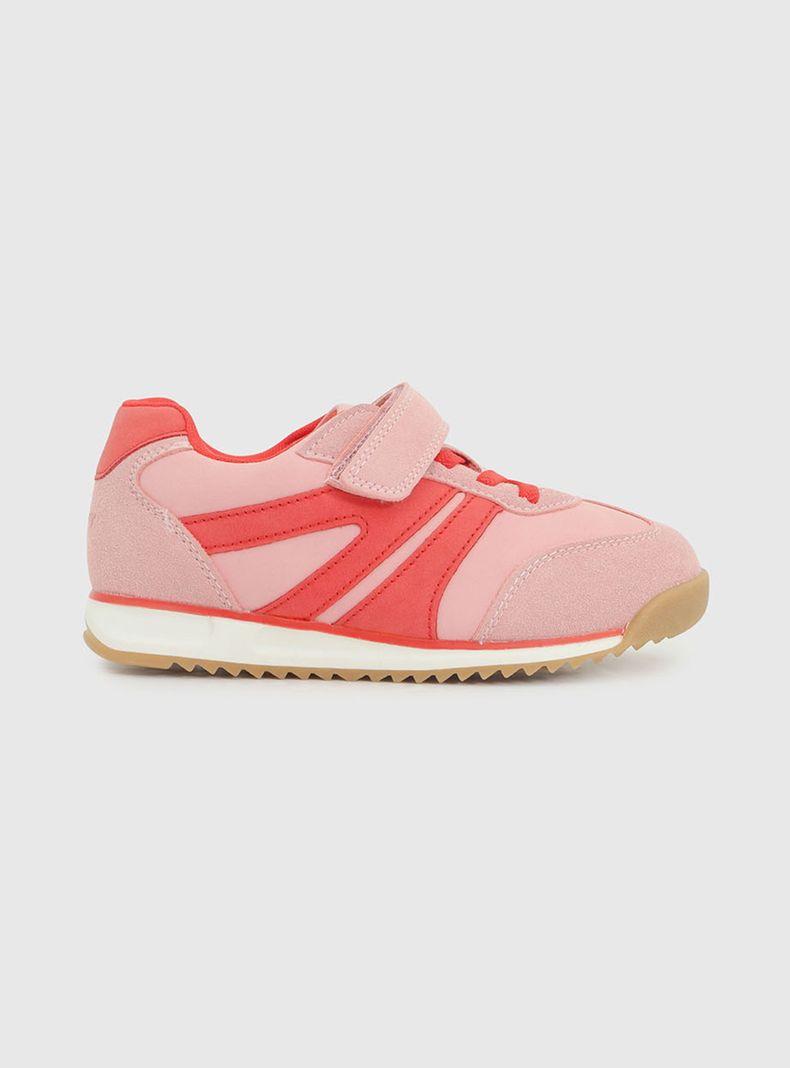 Zapatilla Urbana Detalle en Rojo Lifestyle Niña T.28 a T.33