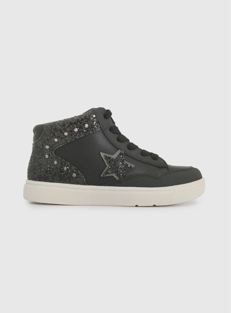 Zapatilla Urbana Diseño Moda Caña Alta Niña T.34 a T.38