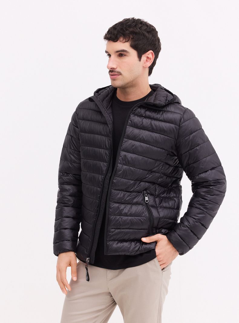 Parka Clásica Acanalada