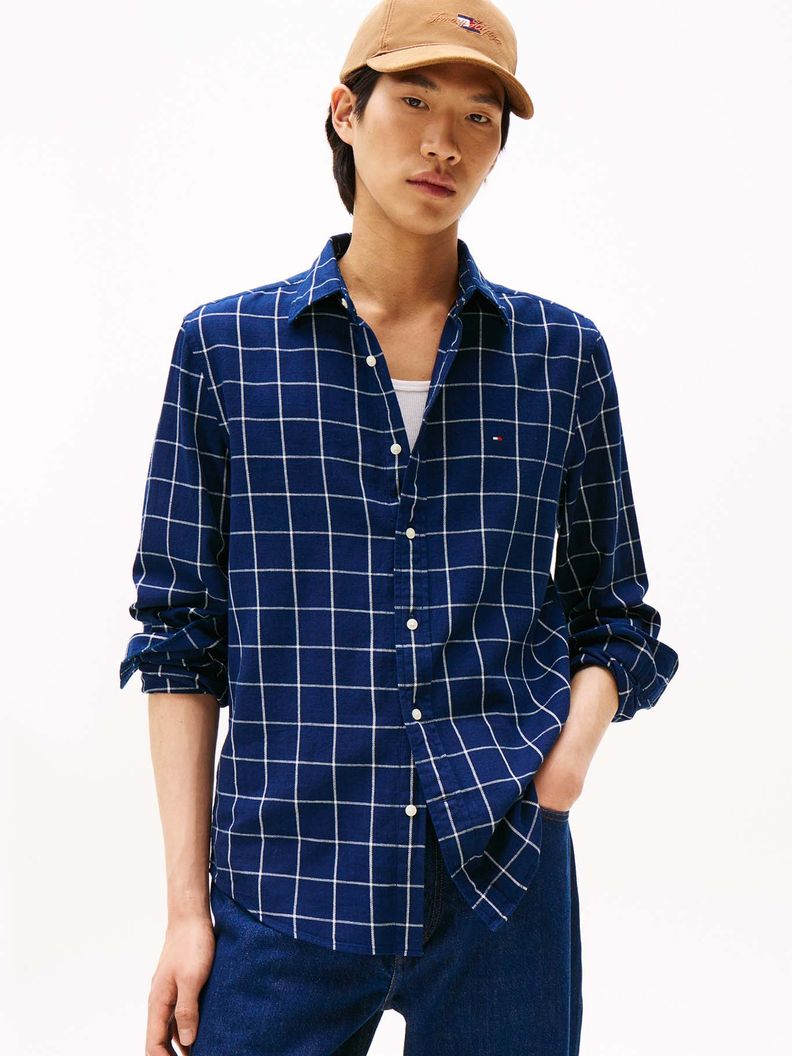 Camisa Casual Full Print TH Cuadros