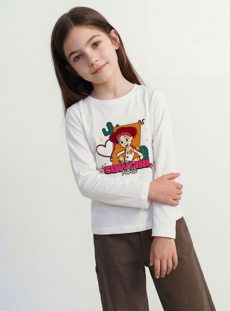 Polera Estampado Pixar Algodón