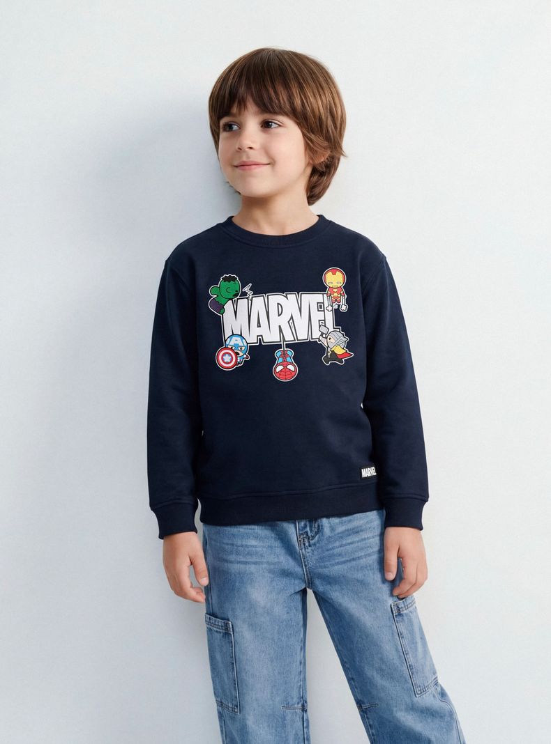 Polerón Estampada Avengers Algodón