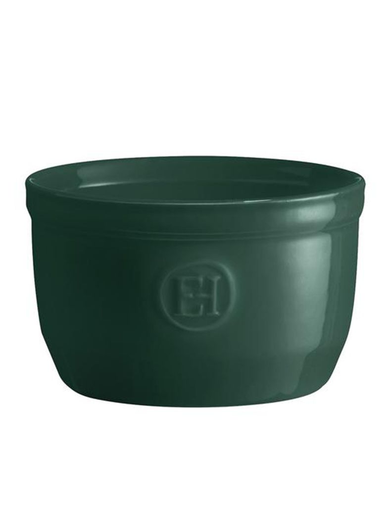 Ramequin - N10 Verde Ceramica Oscuro 10x10 cm