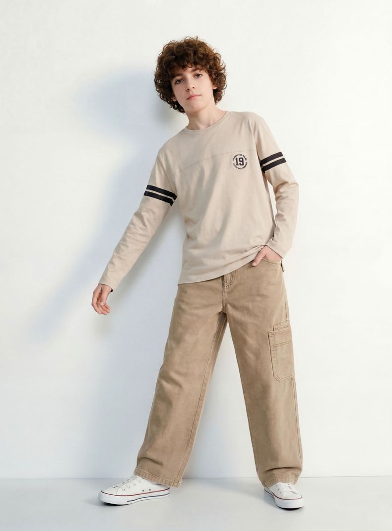 Melt Pantalón Cargo Bolsillo Doble
