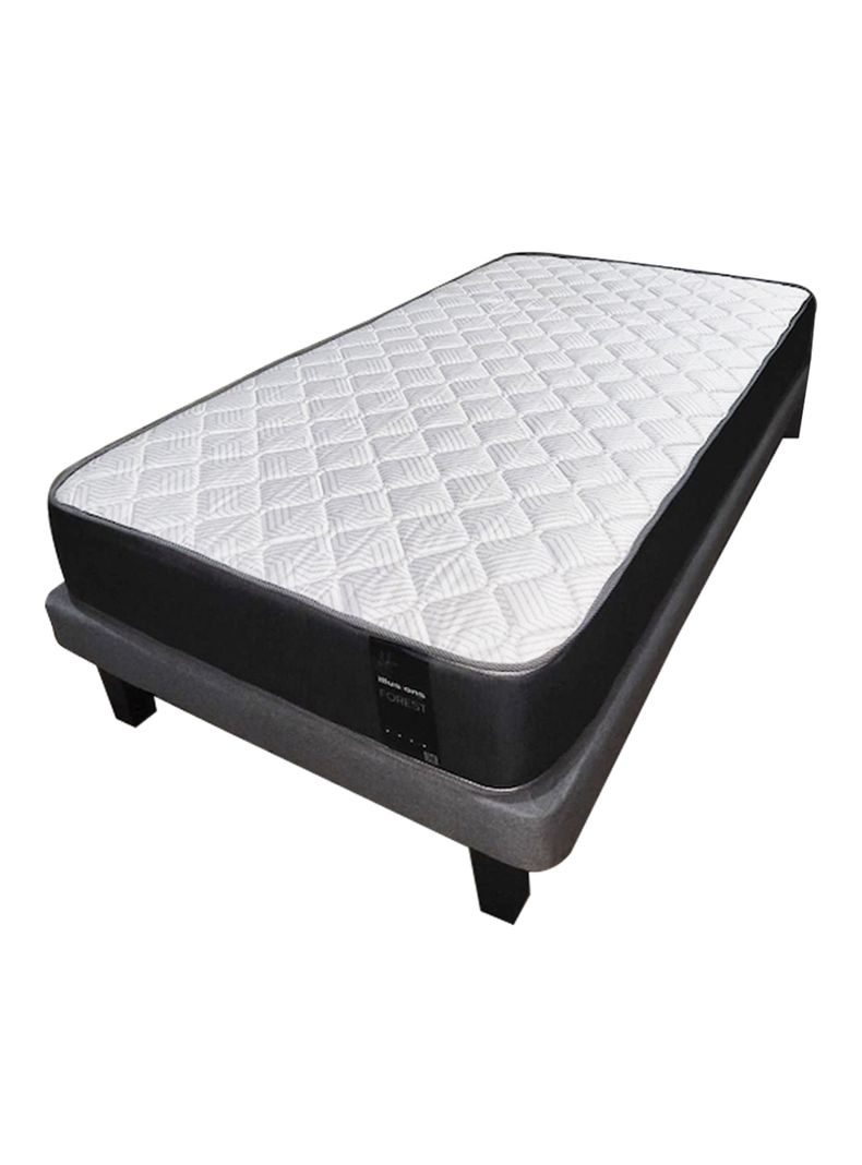 Cama Europea Forest 1.5 Plazas Gris