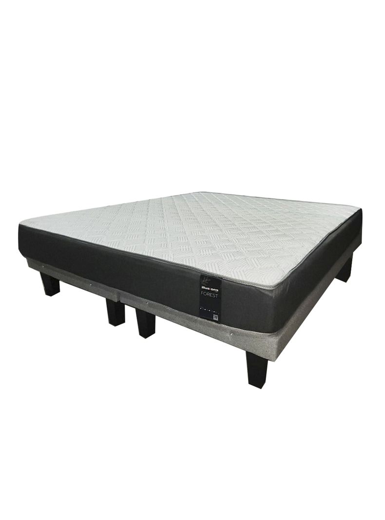 Cama Europea Forest Base Dividida 2 Plazas Base Dividia