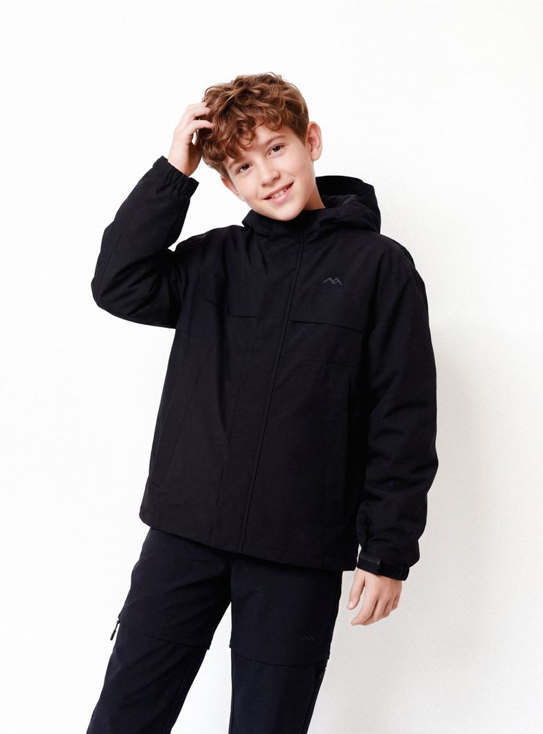 ALPES PARKA COLOR BLOCK CON POLAR
