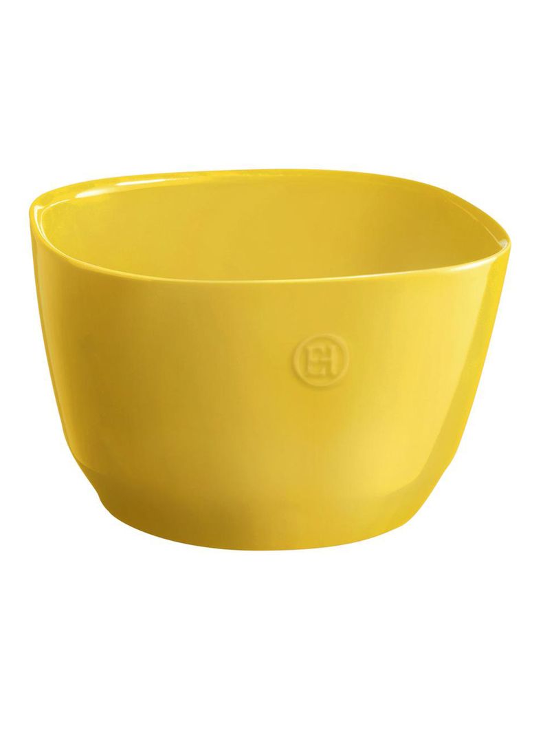 Ensaladera M Amarillo Ceramica 22x22 cm