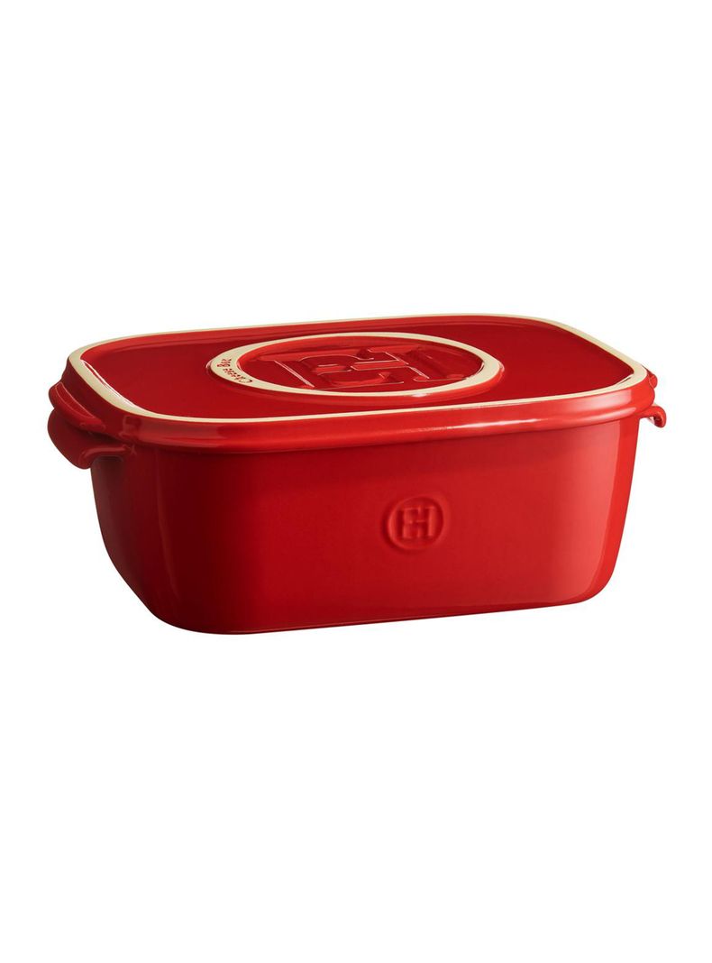 Cheese Box Rojo Ceramica 20.5x31 cm