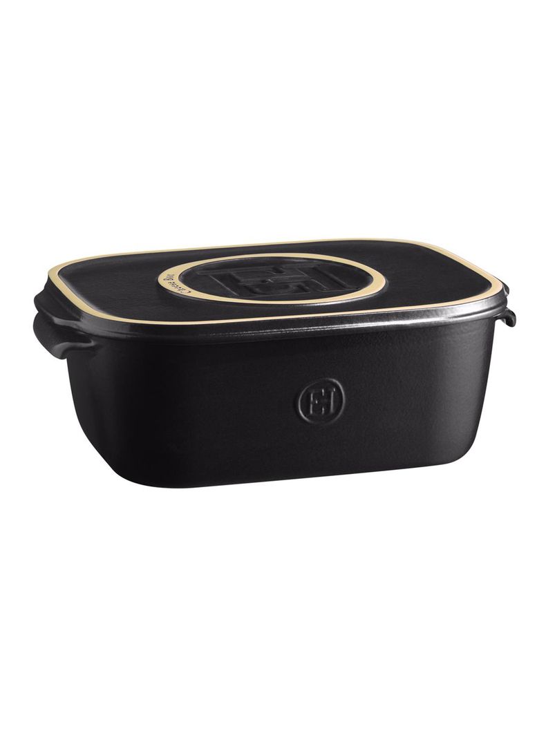 Cheese Box Negro Ceramica 20.5x31 cm