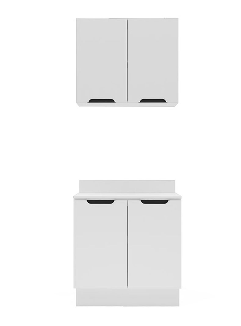 Kit de Cocina Modular Meena 4 Puertas Blanco