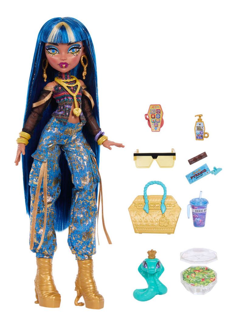 MONSTER HIGH MUÑECA LOOK MONSTRUOSO CLEO