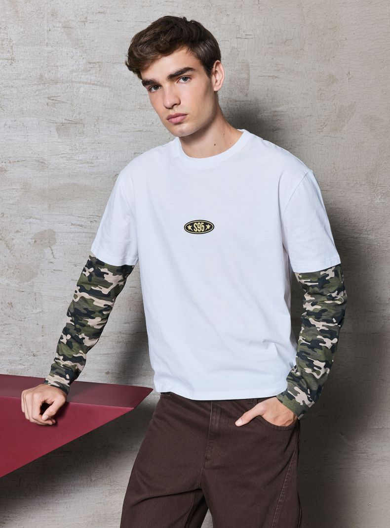 Polera Doble Manga Colab Studio 95
