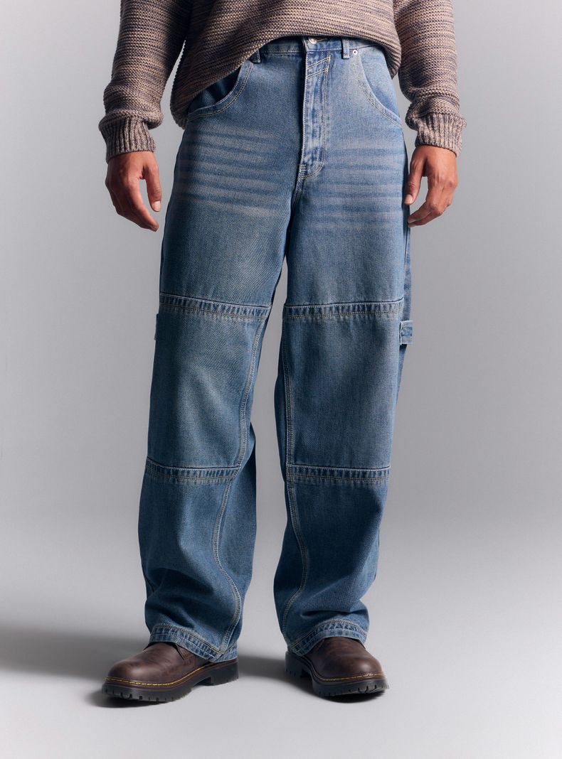 Jeans Desgastado de Colección Denim on Denim