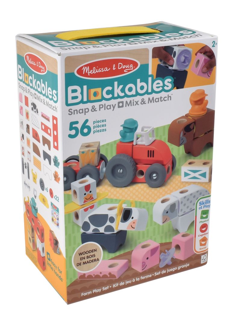 Set de Bloques La Granja 56 Piezas