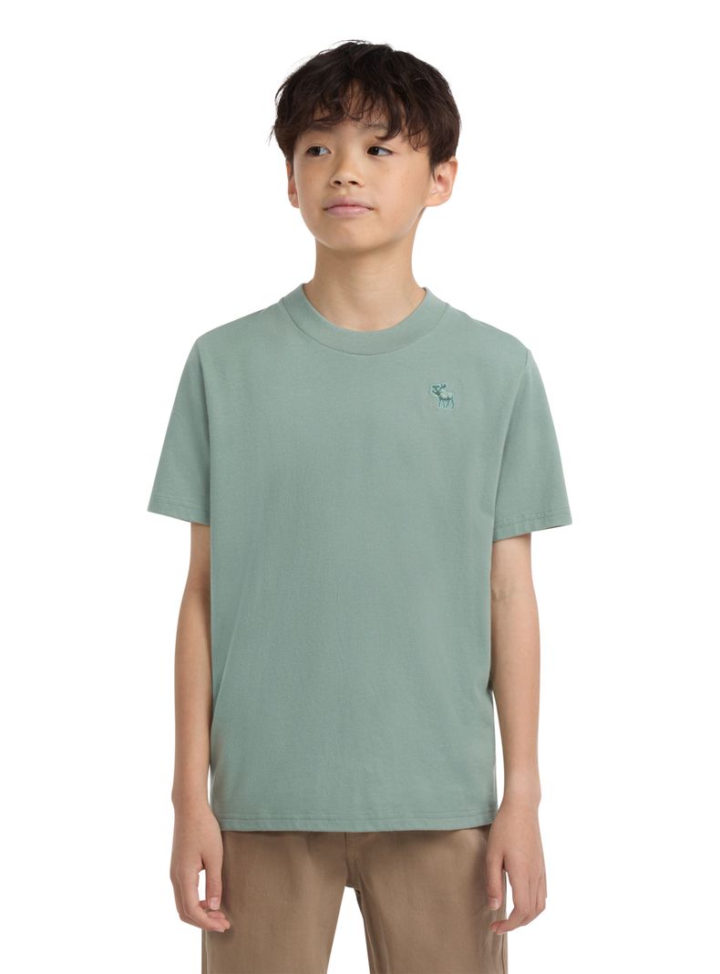 Polera Bordado Mini Logo Niño