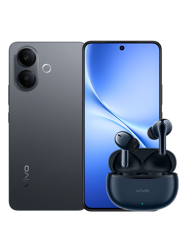 Smartphone V60 Lite 5G 256GB 6.79'' Black + Audífonos Bluetooth Vivo Buds