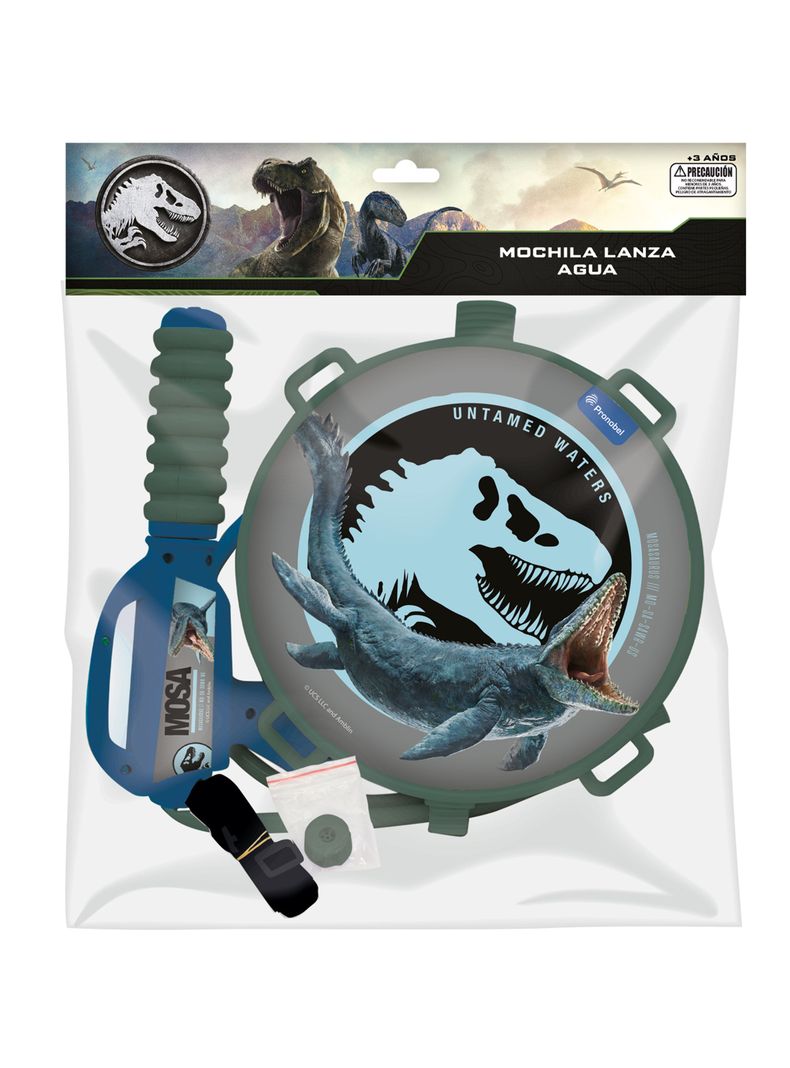 Mochila Lanza Agua Jurassic Mosa