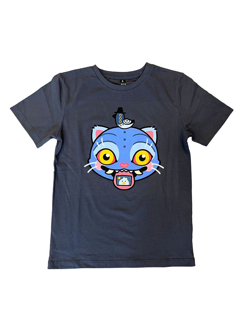 Polera Estampado Demonio Kpop de Algodón