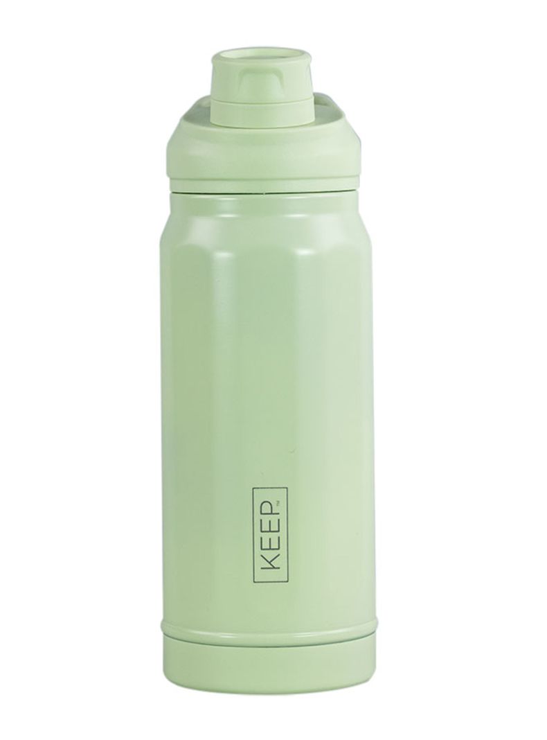 Botella Insulada Strap Acero Inoxidable 650 ml Pistacho