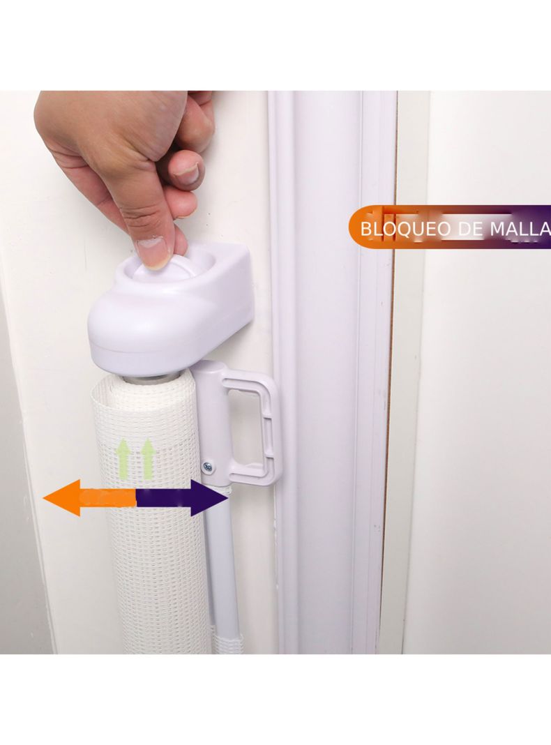 Reja Infantil Retractil 140 cm Blanca-4
