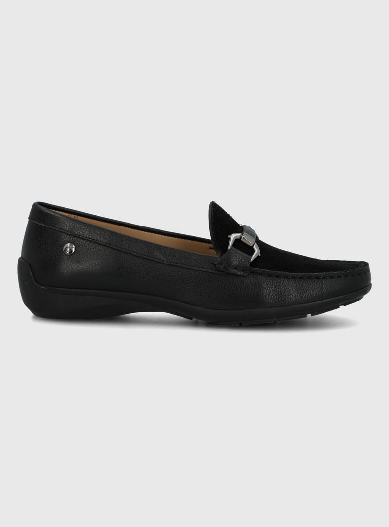 Mocasin Natalia Mujer Negro 35