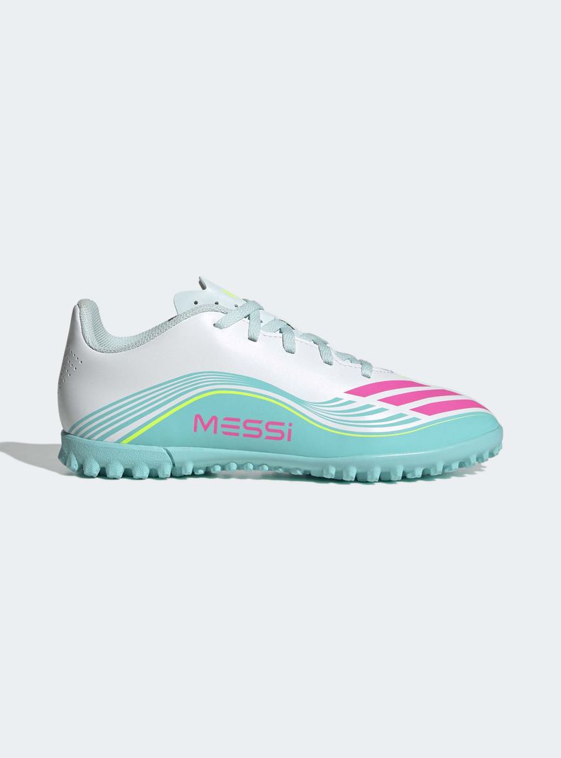 Zapatilla Fútbol Logo F50 Messi Club TF J T.35.5 a T.38