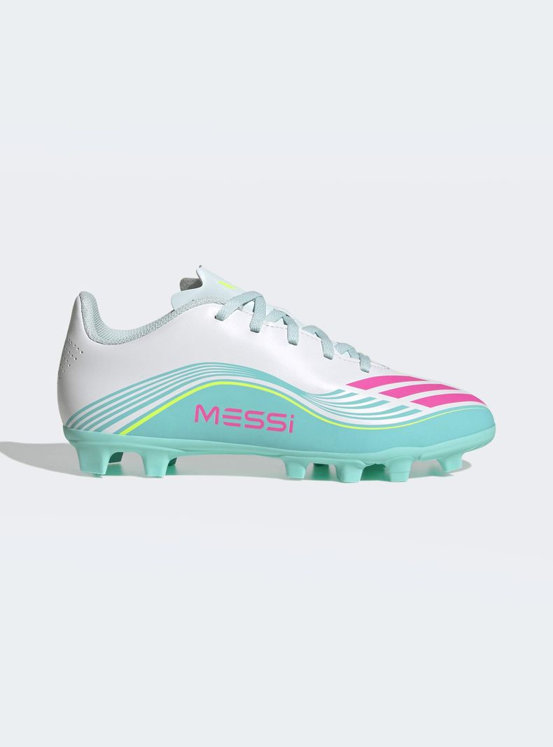 Zapatilla Fútbol Niños F50 Messi Club FG/MG J T.35.5 a T.38