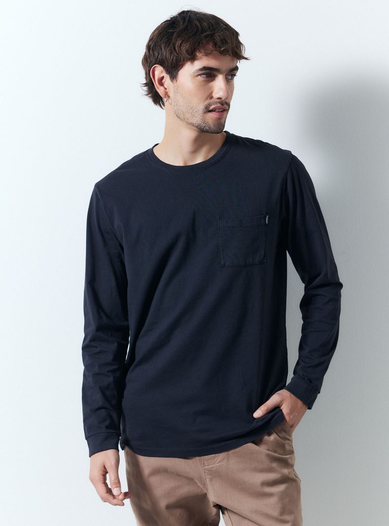 Polera Lavado Garment Dye