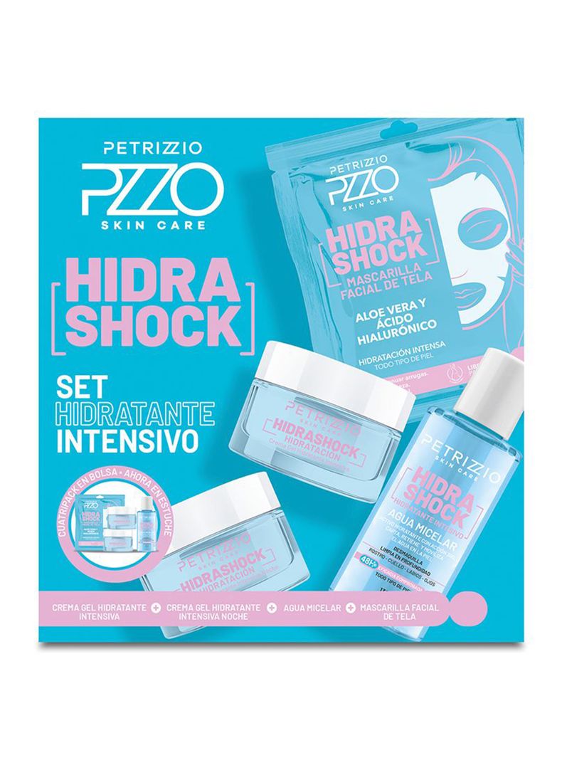 Set Intensivo Cuatripack Hidrashock