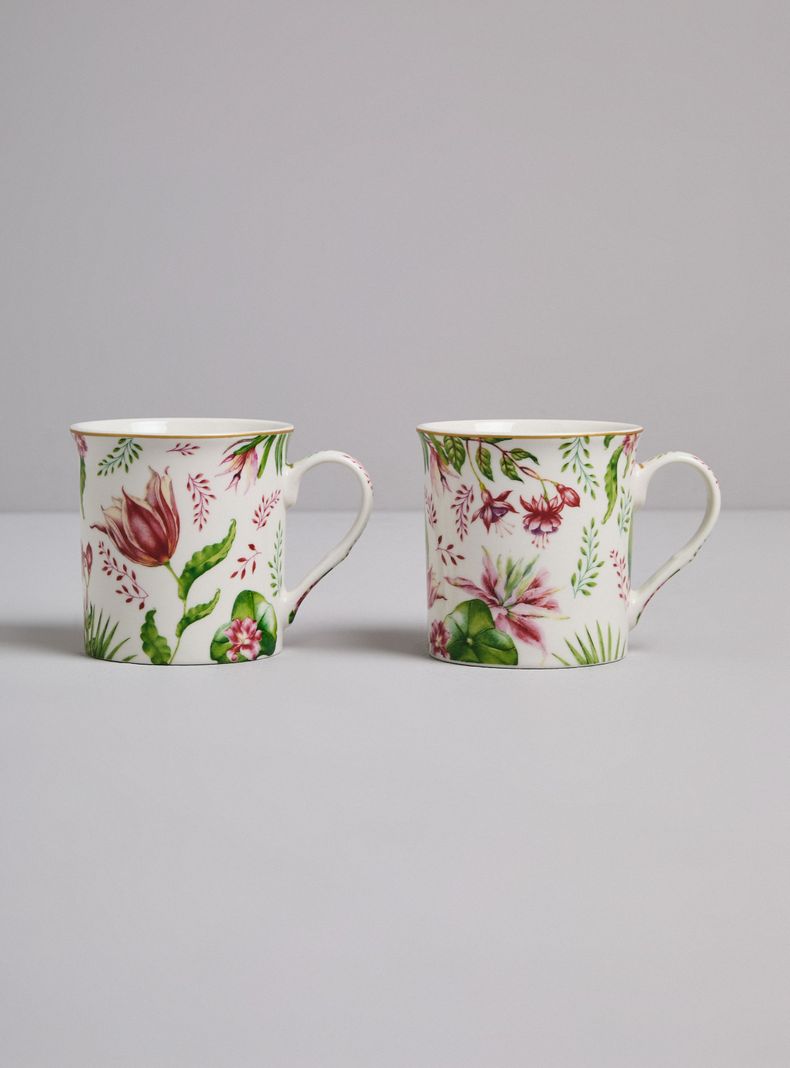 Set de 2 Mugs Botanic Chic