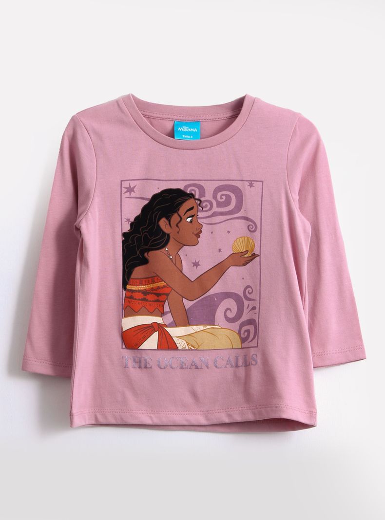 Polera Toddlera Personaje Moana Ocean