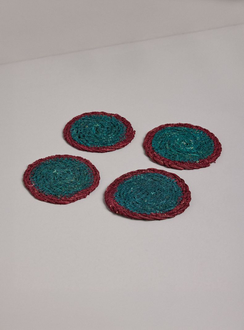 Pack de 4 Posavasos Bicolor 1