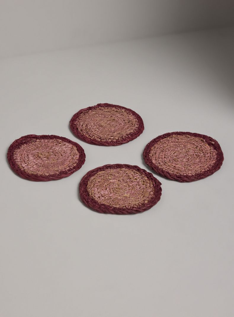 Pack de 4 Posavasos Bicolor 3