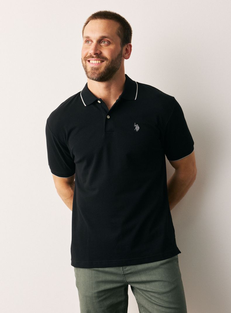 Polera Piqué Caballo Bolsillo