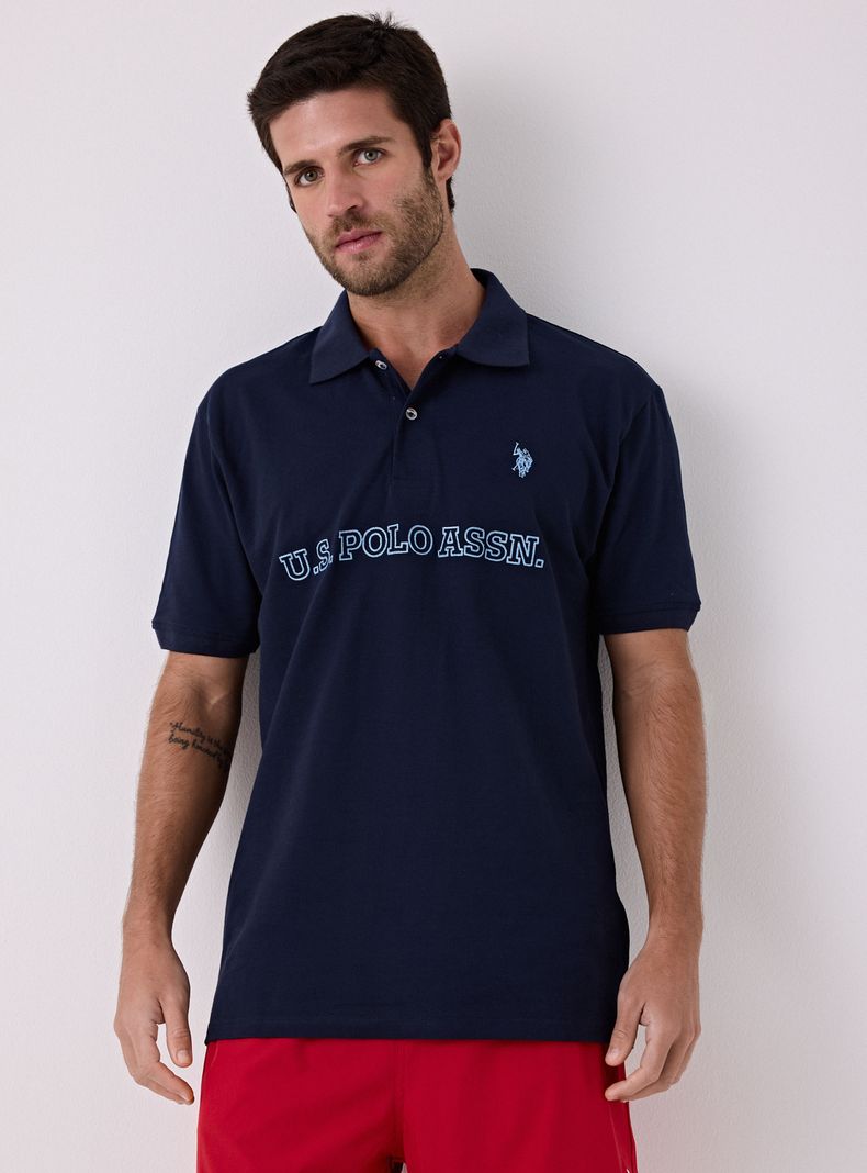 Polera Piqué Logo